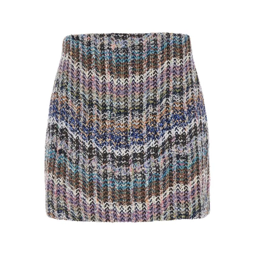 Missoni Women Multicolor Skirt With Motif And All-Over Sequins In Fabric Women